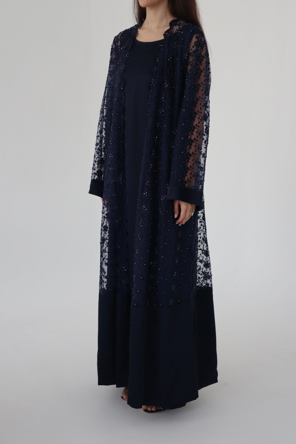 Layali Lace – Navy