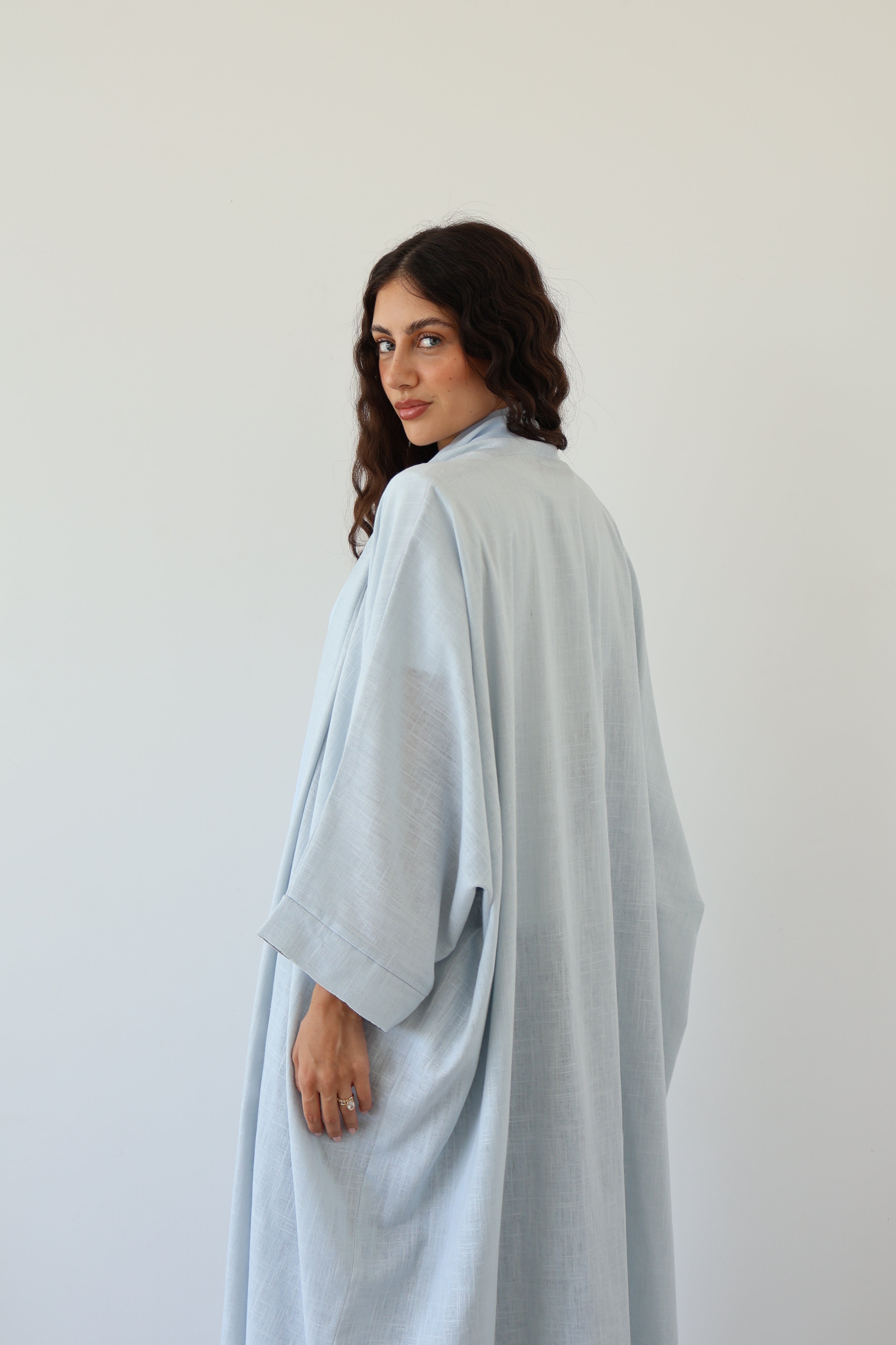 Linen - Baby blue