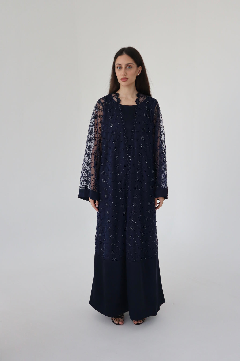Layali Lace – Navy
