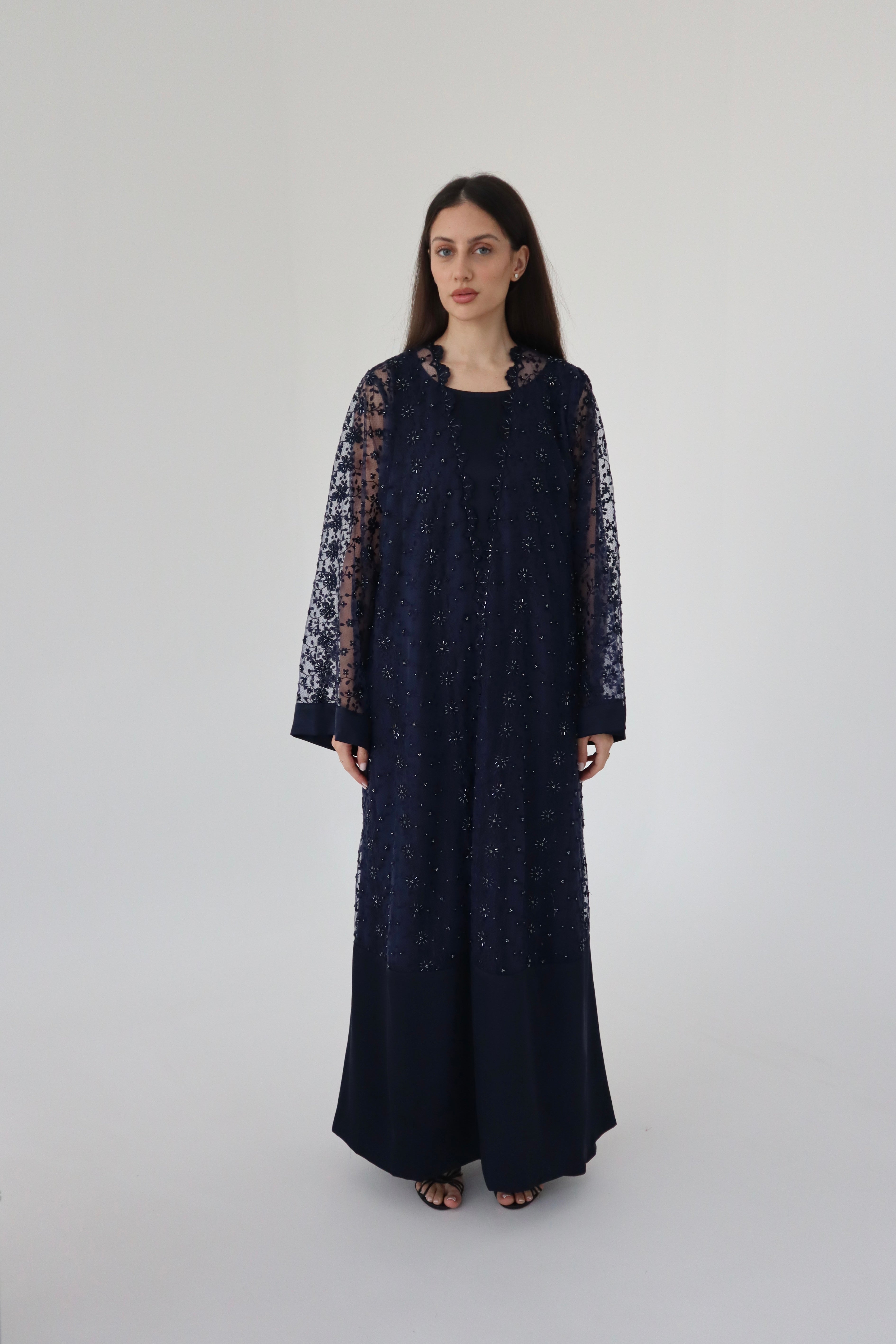 Layali Lace – Navy